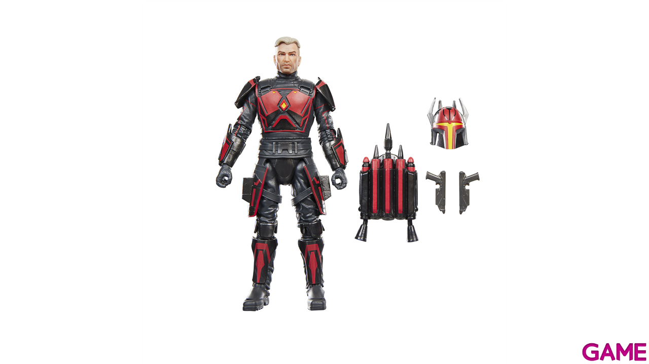 Figura Star Wars Gar Saxon The Black Series The Clone Wars de 15 cm-0
