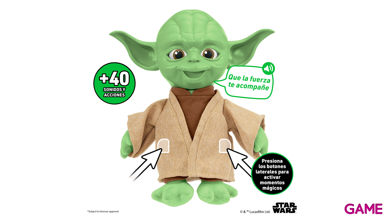 Robot Star Wars Yoda Palm Puppetronic-5