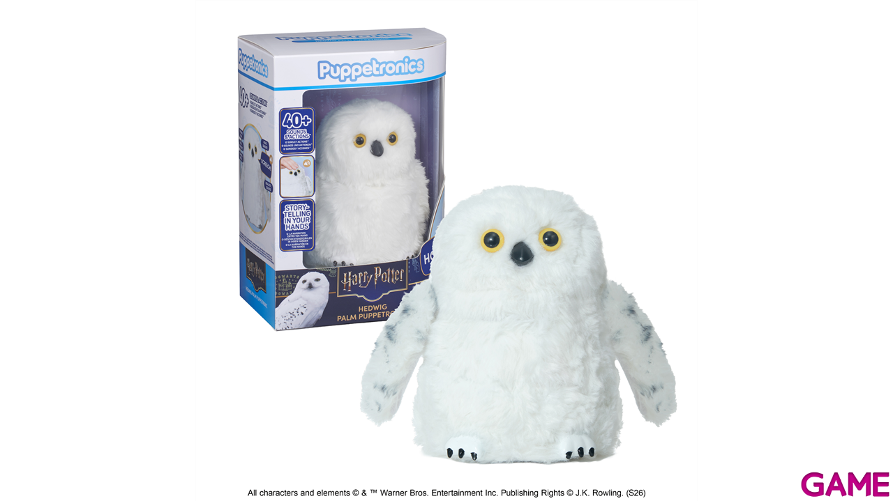Robot Harry Potter Hedwig Palm Puppetronic-1