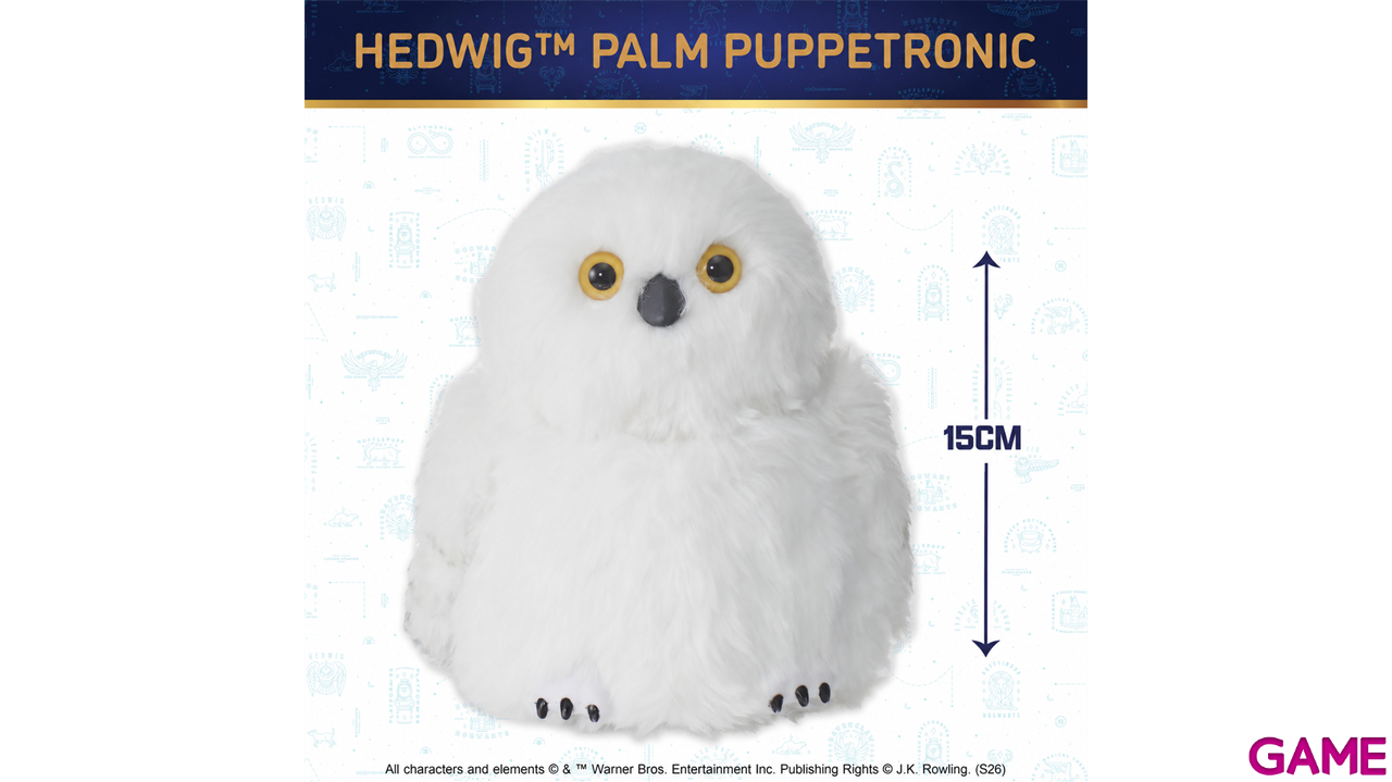 Robot Harry Potter Hedwig Palm Puppetronic-2