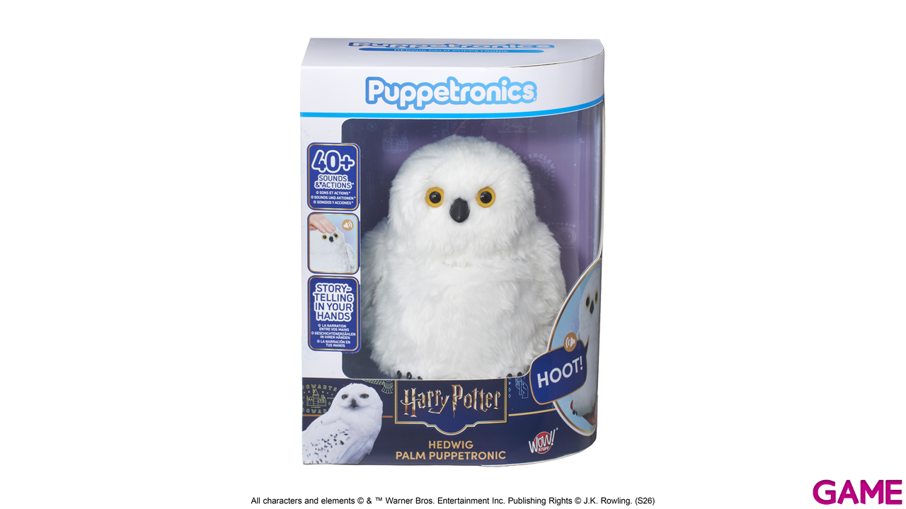 Robot Harry Potter Hedwig Palm Puppetronic-4