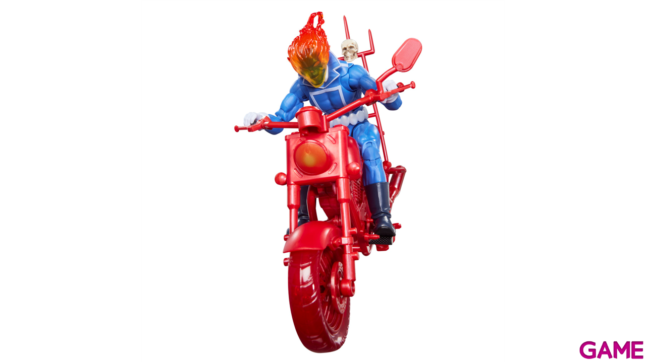 Pack Figura Ghost Rider & Motorcycle Marvel Legends Series de 15 cm-10