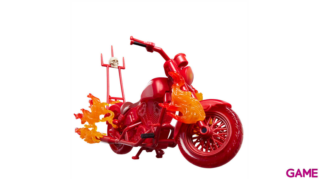 Pack Figura Ghost Rider & Motorcycle Marvel Legends Series de 15 cm-1