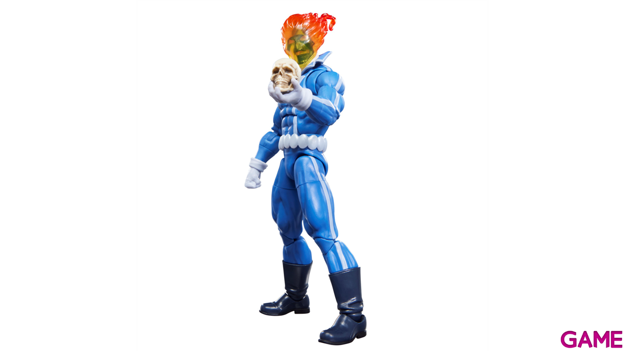 Pack Figura Ghost Rider & Motorcycle Marvel Legends Series de 15 cm-4