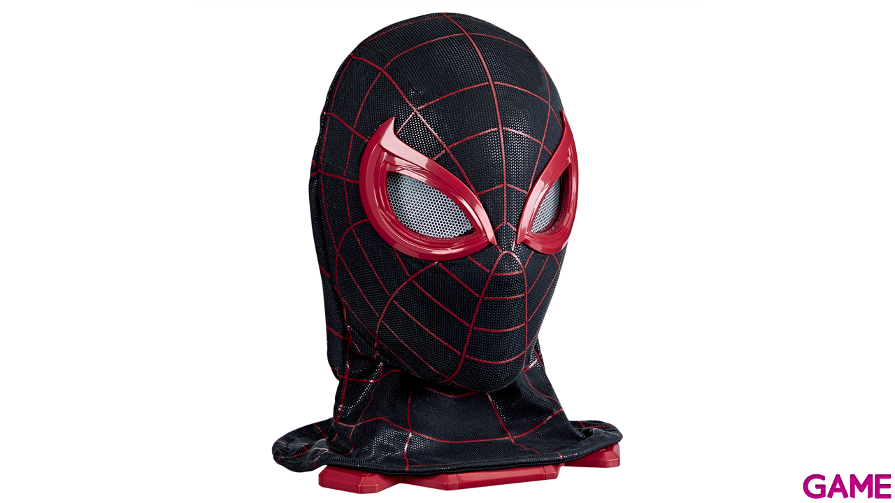 Replica mascara electronica expresiva Marvel Spider-Man Miles Morales-3