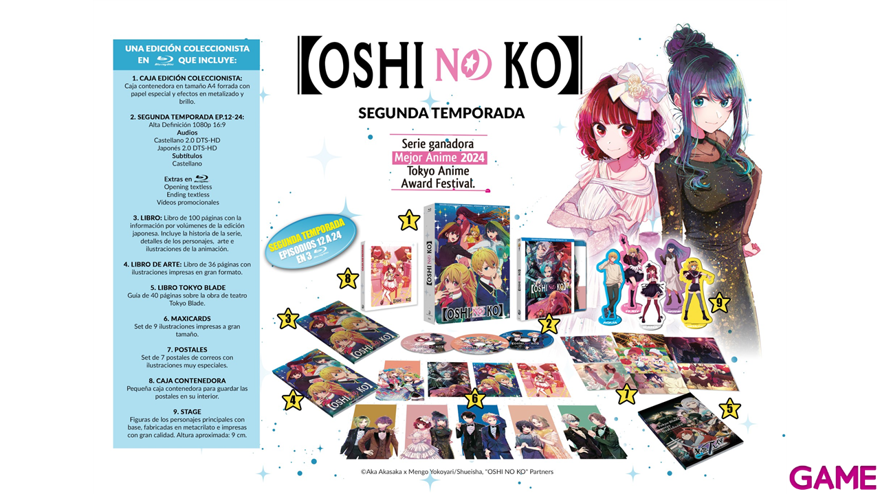 Oshi no Ko - Temp. 2 Eps 1 a 13 Edición Coleccionista-0