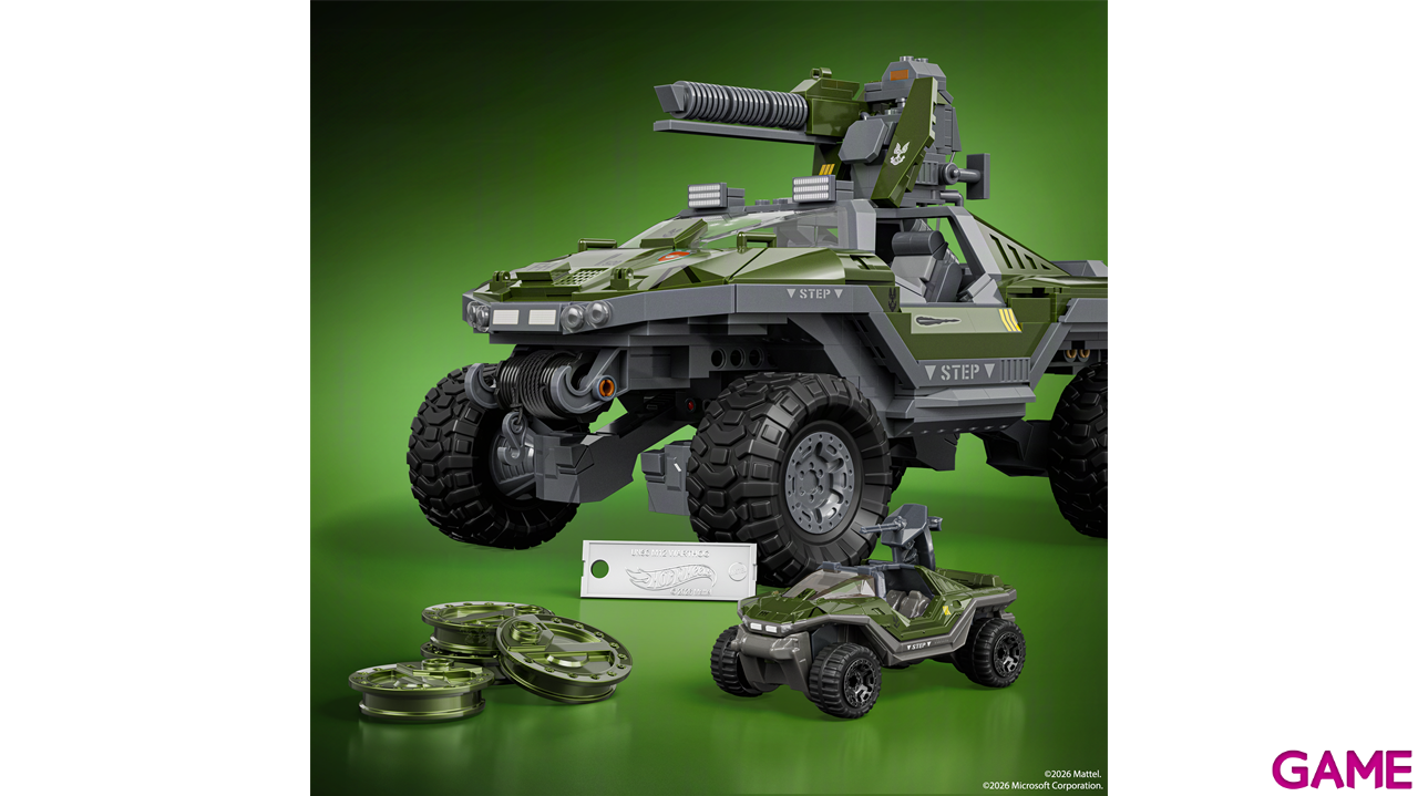 Set de Construccion Halo Vehículo Warthog-1