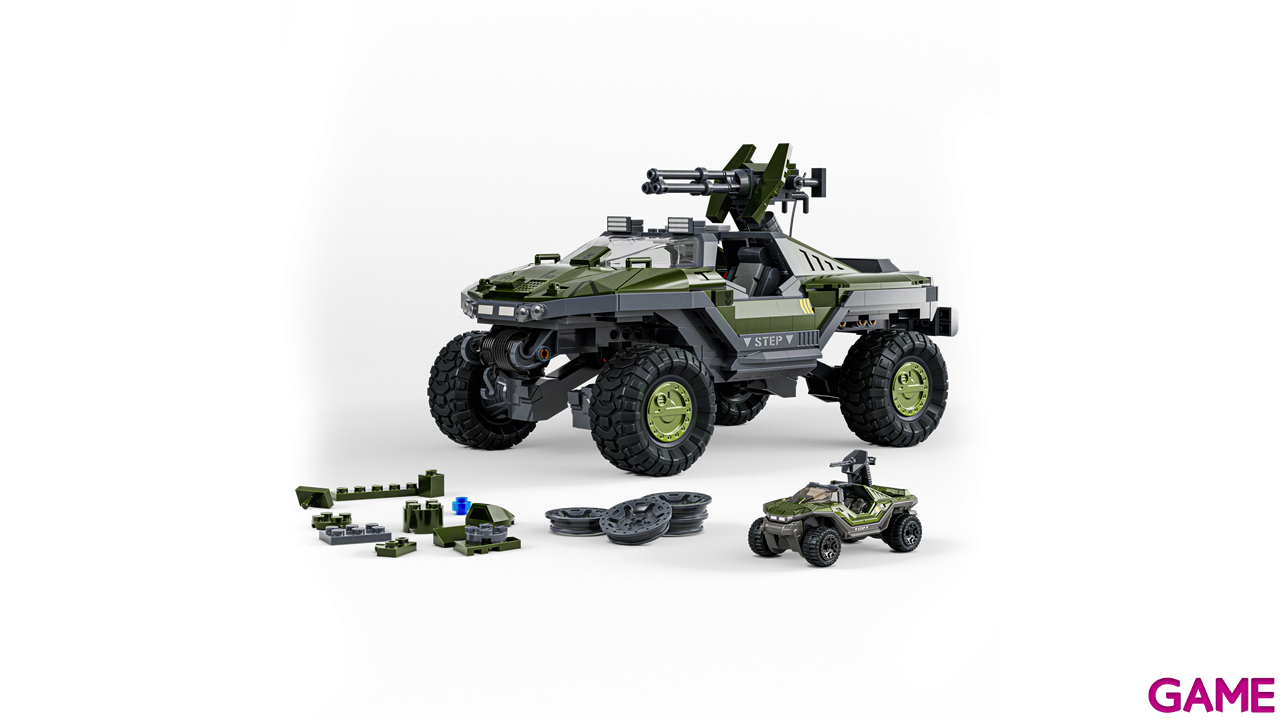 Set de Construccion Halo Vehículo Warthog-2