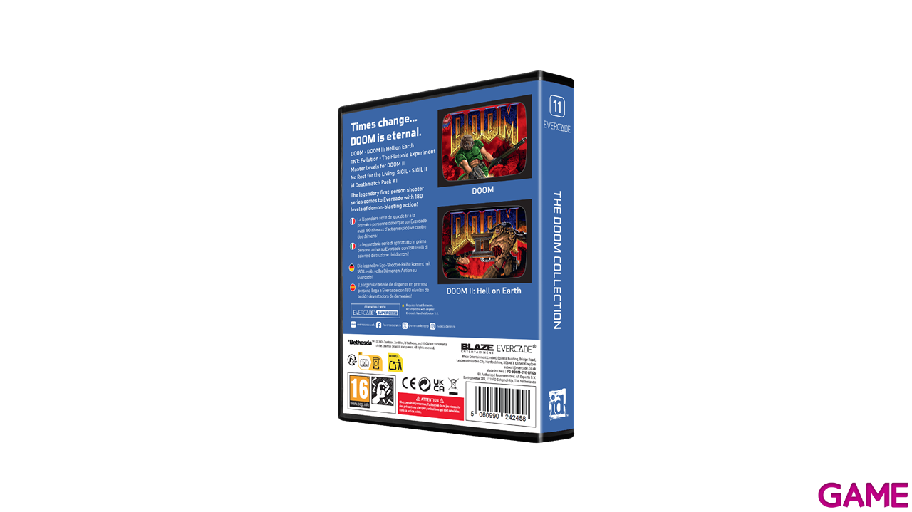 Cartucho Evercade Doom Collection-4