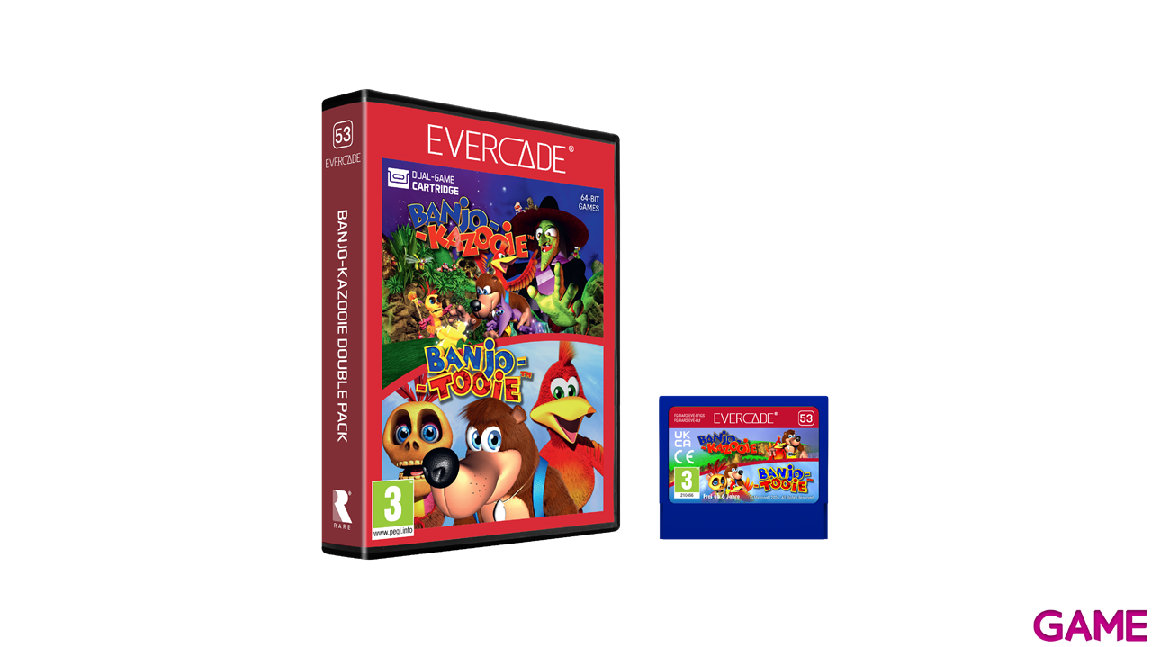 Cartucho Evercade Banjo-Kazooie Double Pack-0