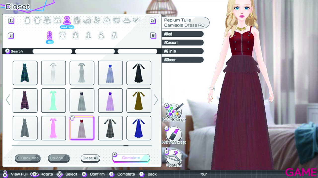 Model debut 4-7