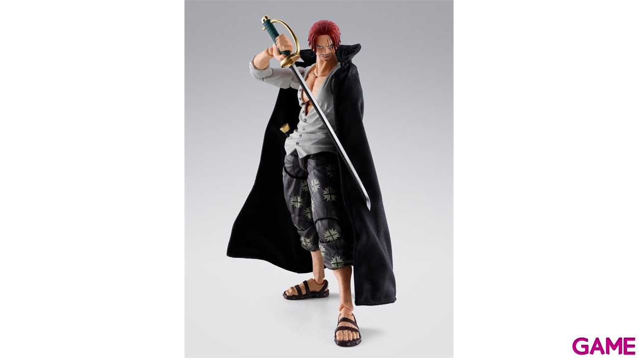 Figura One Piece S.H.Figuarts Shanks Marineford de 17 cm-2