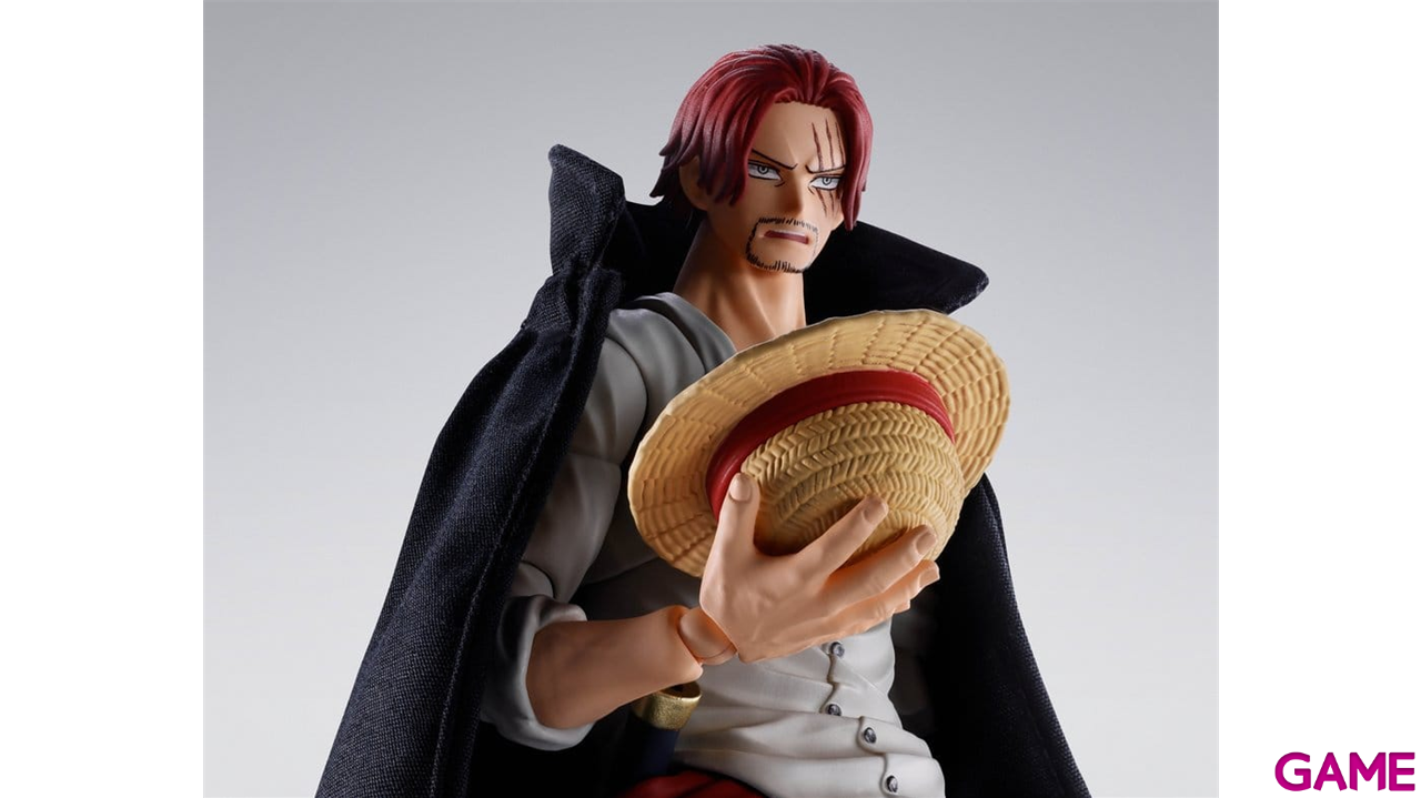Figura One Piece S.H.Figuarts Shanks Marineford de 17 cm-3