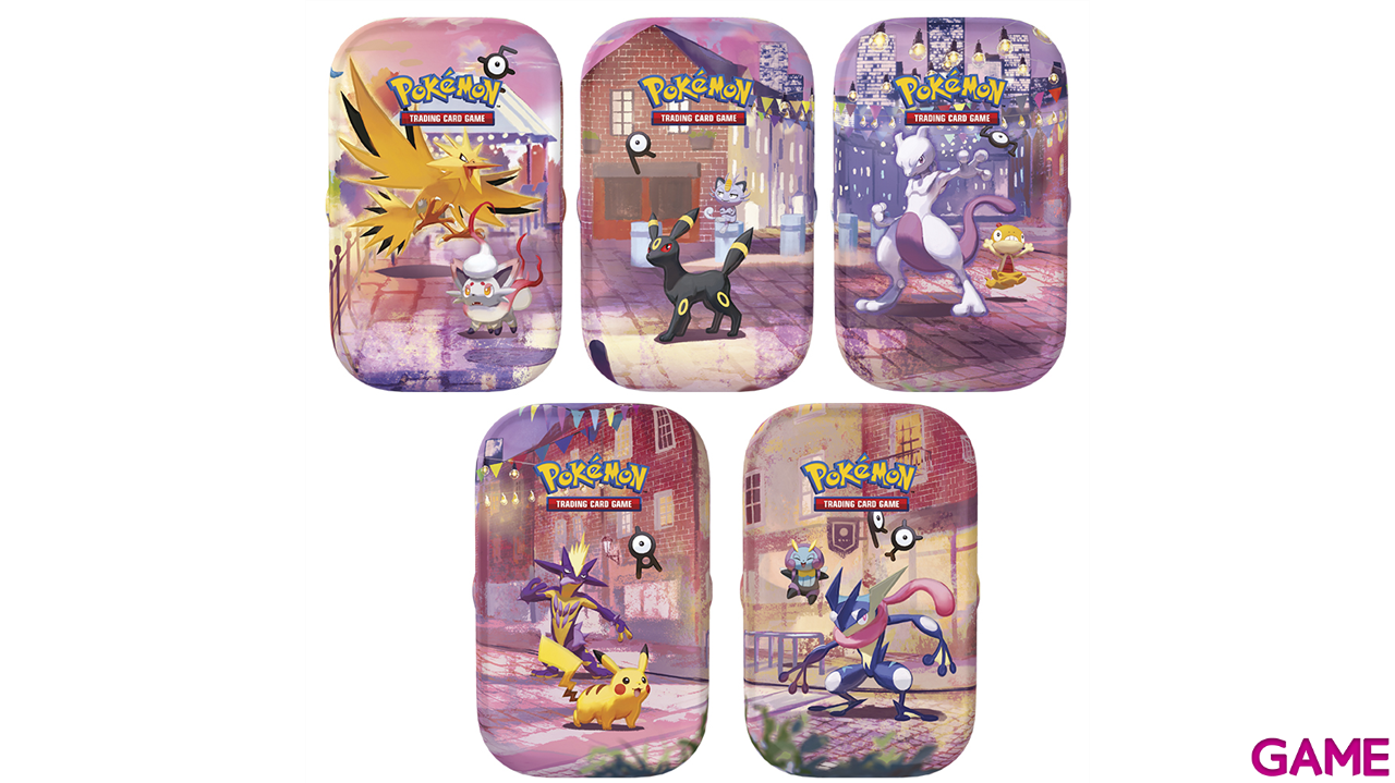 Mini Lata de cartas Pokemon 30 Aniversario (Castellano) (surtido)-0