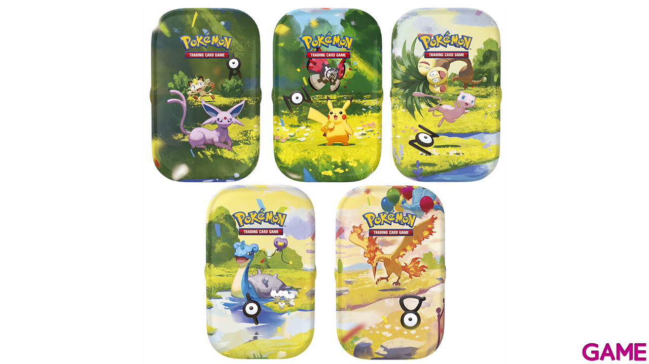 Mini Lata de cartas Pokemon 30 Aniversario (Castellano) (surtido)-1