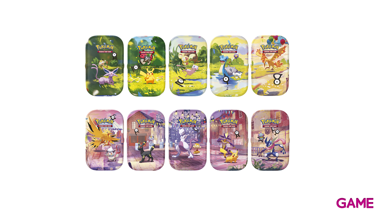 Mini Lata de cartas Pokemon 30 Aniversario (Castellano) (surtido)-2
