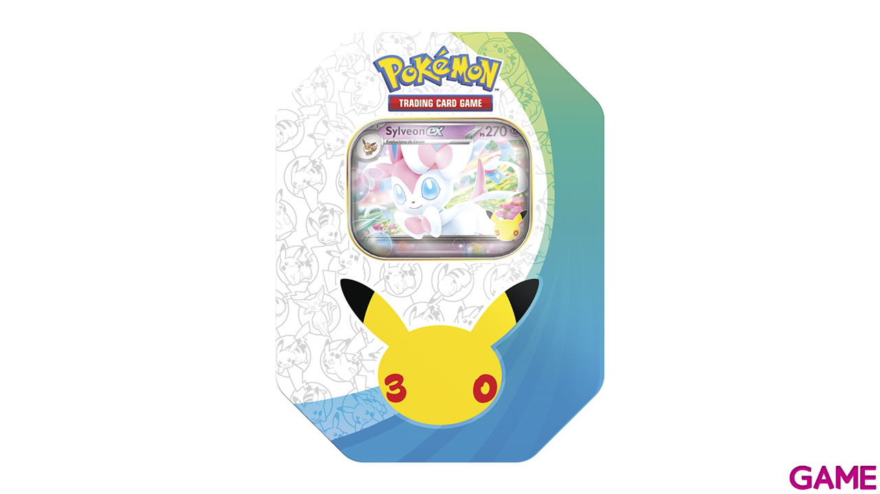Lata EX de cartas Pokemon 30 Aniversario (Castellano) (surtido)-2