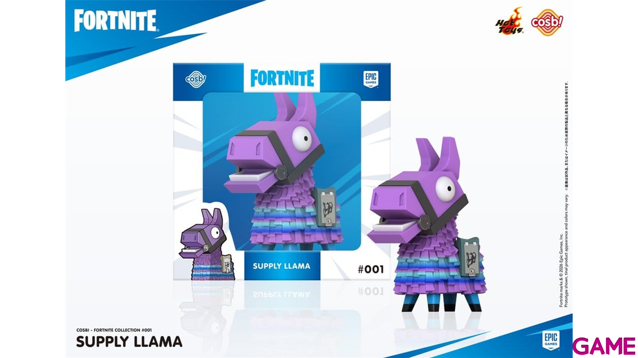 Figura Fortnite Supply Llama de 8 cm-1