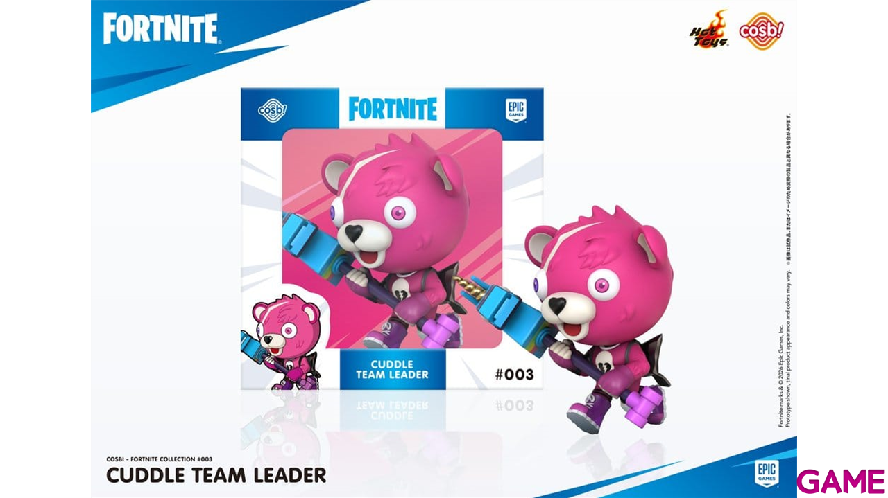 Figura Fortnite Cuddle Team Leader de 8 cm-1