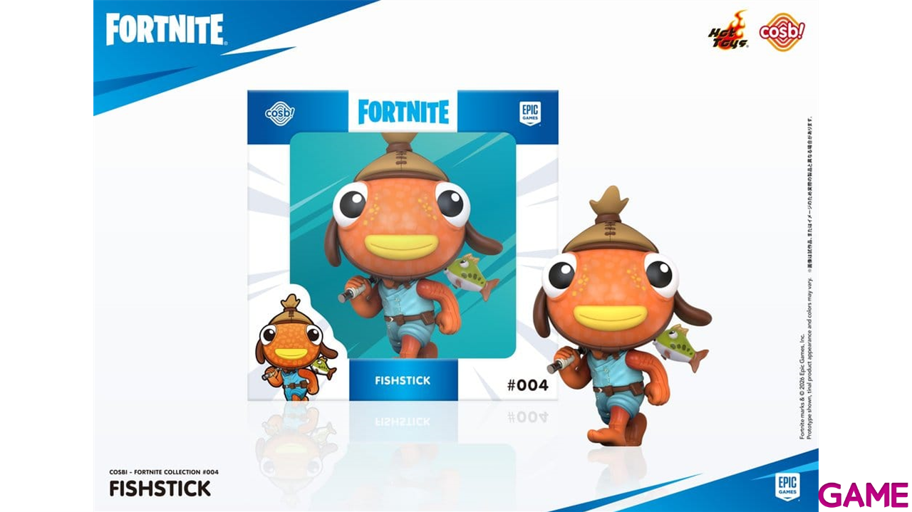 Figura Fortnite Fishstick de 8 cm-1
