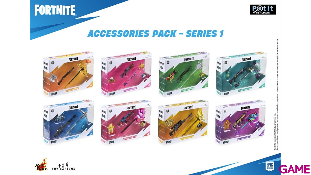 Replicas de pack accesorios Fortnite Series 1 (surtido)-0