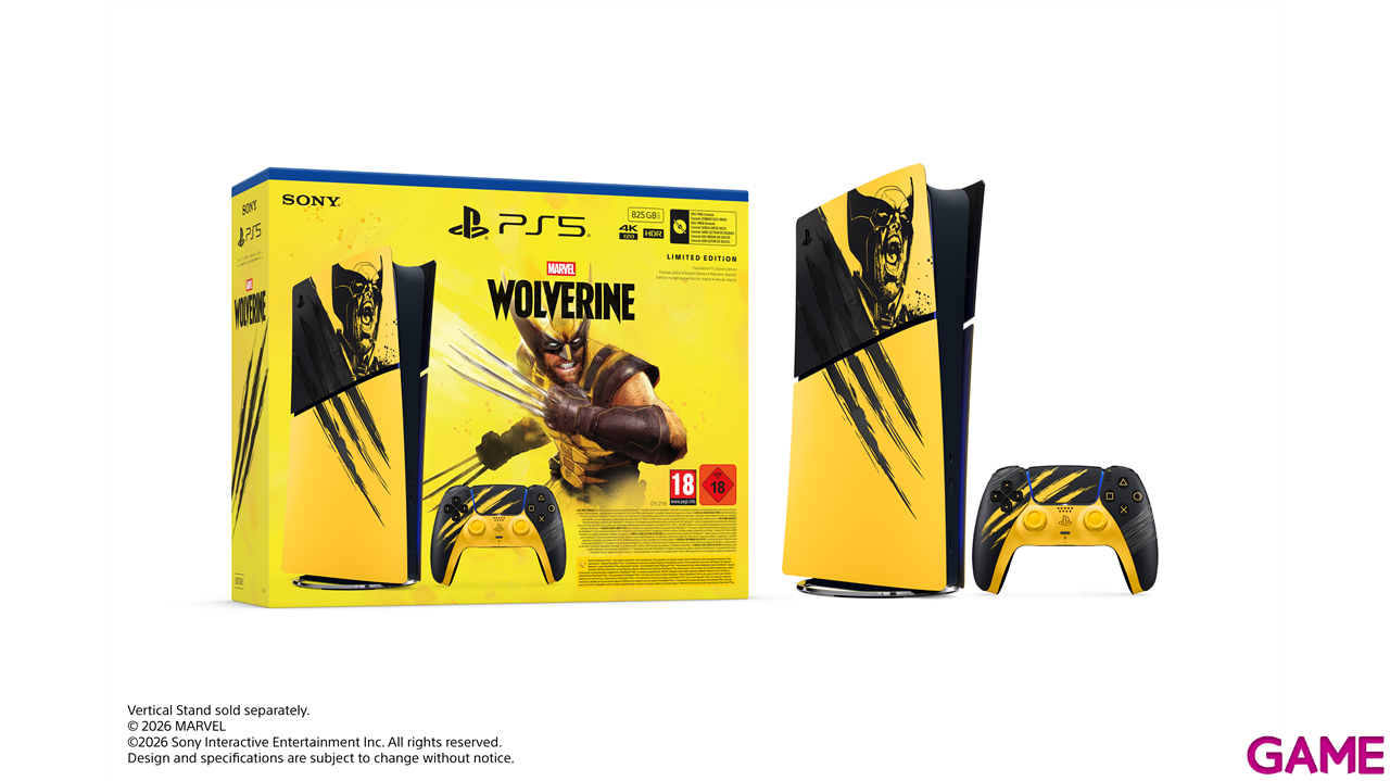PlayStation 5 Modelo Digital Edición Limitada Lobezno-2