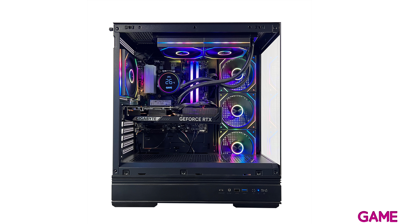 GamePc Pro-A Amd Ryzen 7-5700/16gb/1tb/Rtx 5060Ti/750W/ref Liqu. 240/FreeDos-9
