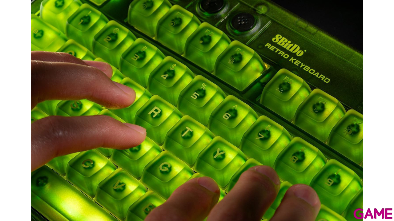 8BitDo Mechanical Keyboard Xbox Ed ISO Spanish Layout - Teclado Gaming-5
