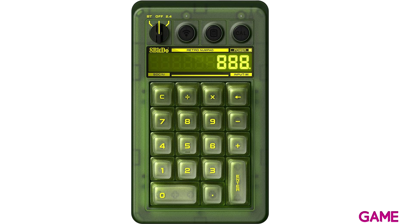8bitdo Retro 18 mechanical - Xbox edition - Numpad Teclado-0