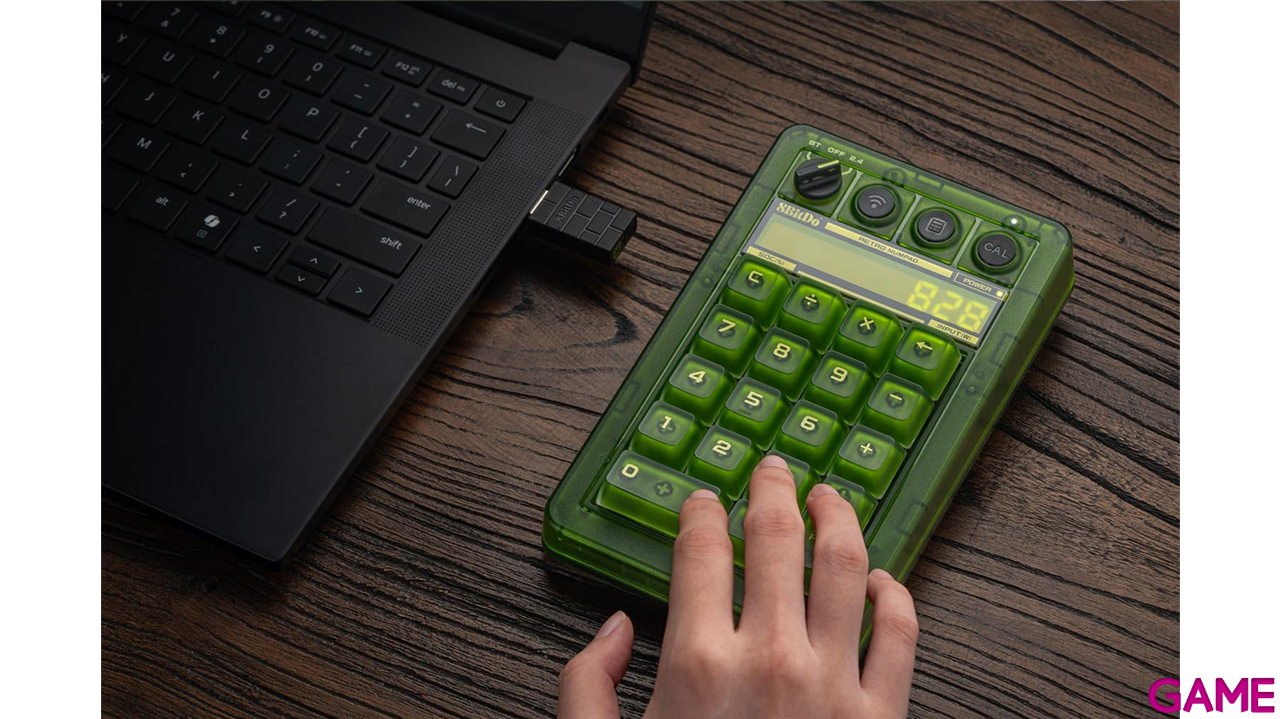 8bitdo Retro 18 mechanical - Xbox edition - Numpad Teclado-3
