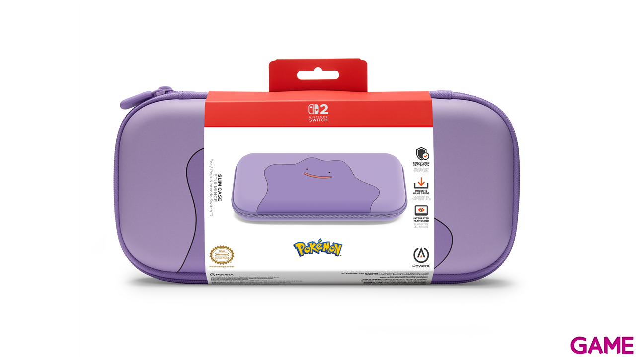 PowerA Slim Case Pokemon: Ditto - Licenciado Nintendo - Funda-1
