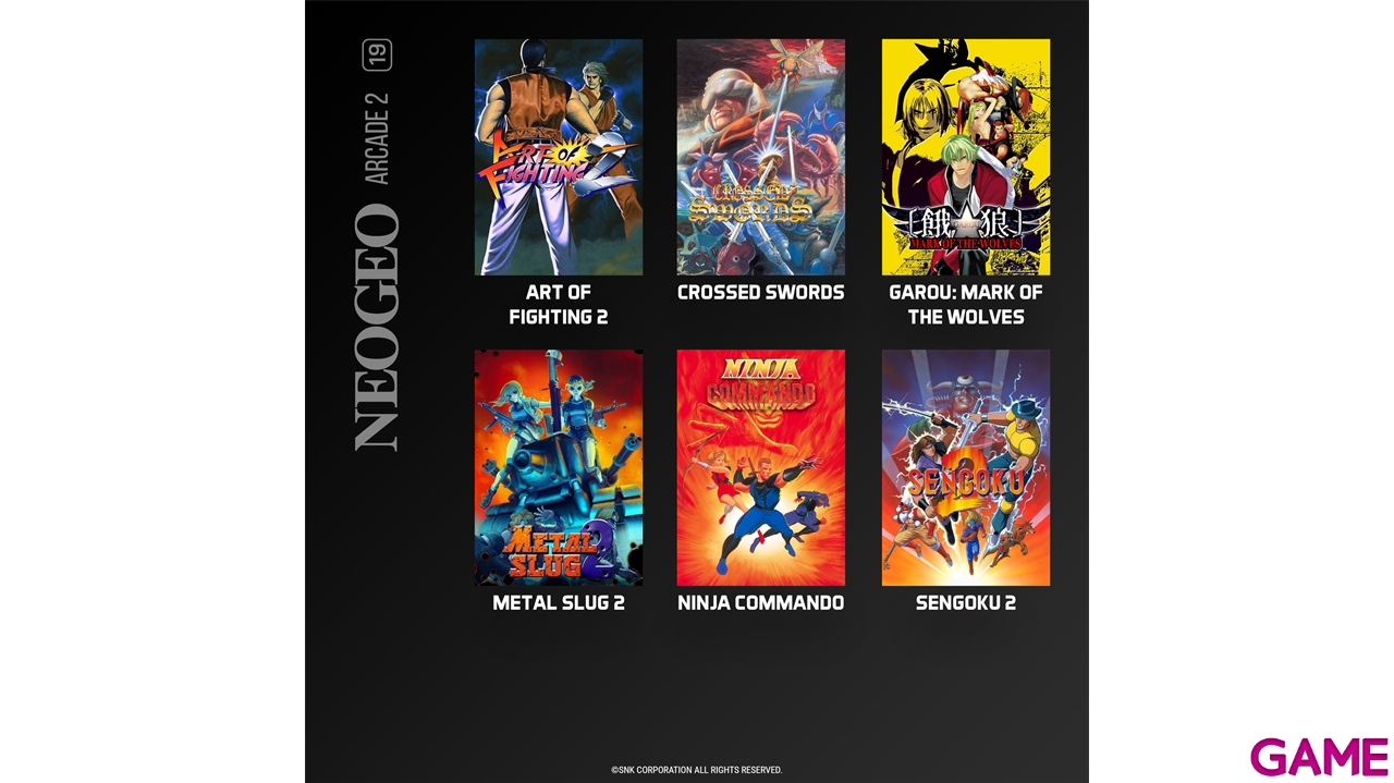 Consola Evercade Super Pocket NEOGEO Starter Bundle-10