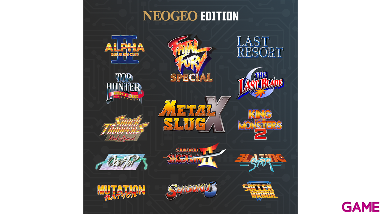 Consola Evercade Super Pocket NEOGEO Starter Bundle-6