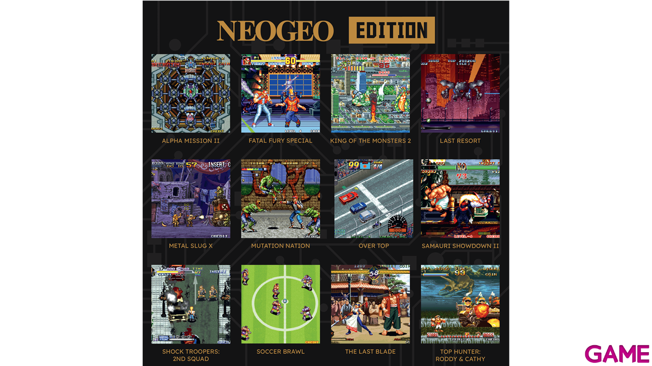 Consola Evercade Super Pocket NEOGEO Starter Bundle-7