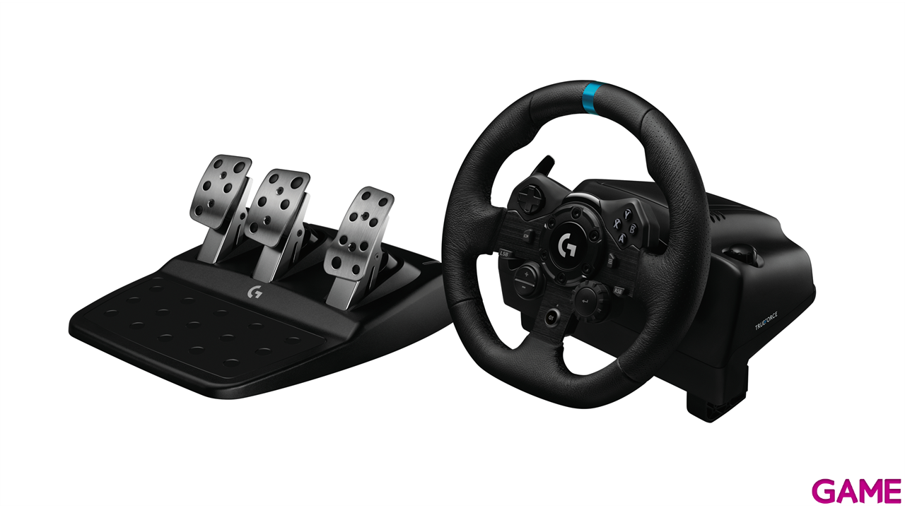 Logitech G923 RACING WHEEL PC - Volante-0