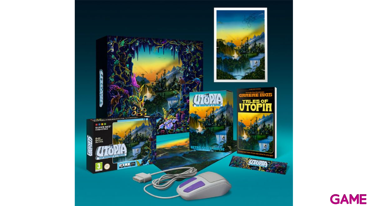 Juego Super NES - Utopia: The Creation of a Nation - Ultimate Archive Edition-0