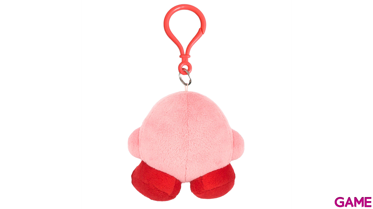 Colgante 3D de peluche Kirby para bolsos y mochilas-2