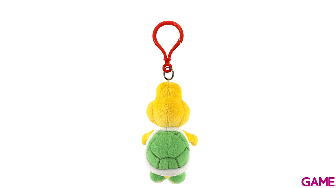 Colgante 3D de peluche Koopa Troopa para bolsos y mochilas-4