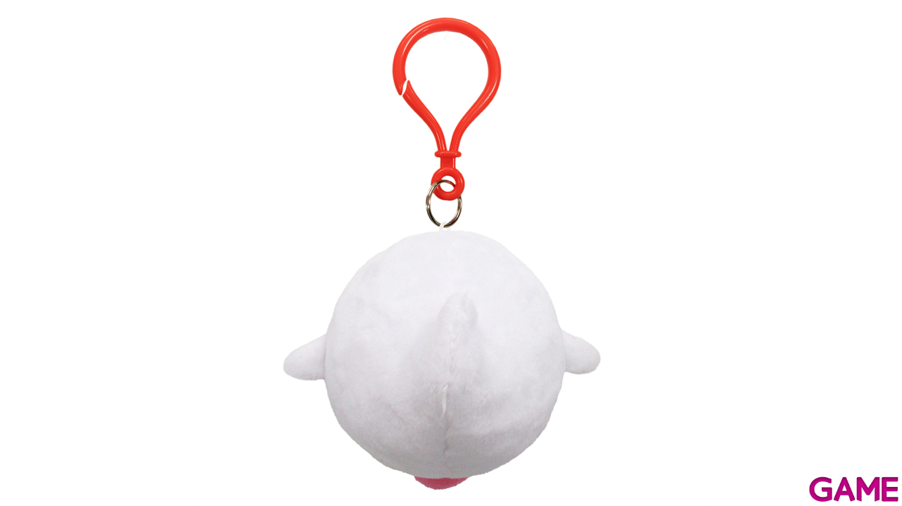 Colgante 3D de peluche Boo para bolsos y mochilas-1