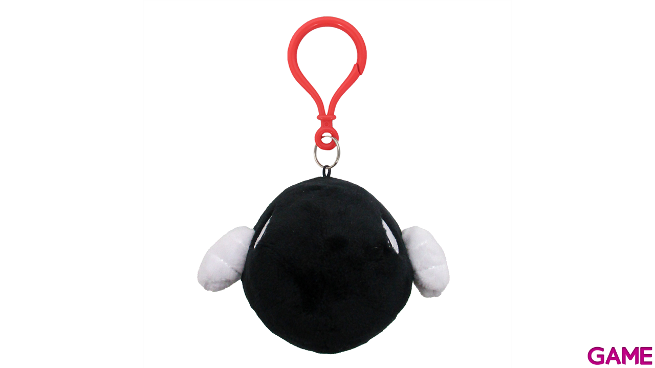 Colgante 3D de peluche Bullet Bill para bolsos y mochilas-3