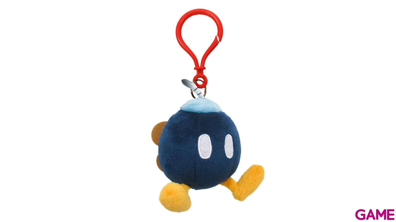 Colgante 3D de peluche Bob-Omb para bolsos y mochilas-4