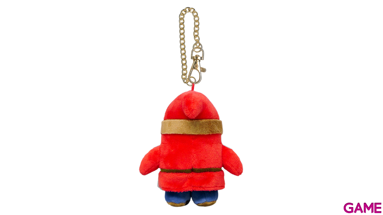 Colgante 3D de peluche Shy Guy para bolsos y mochilas-3