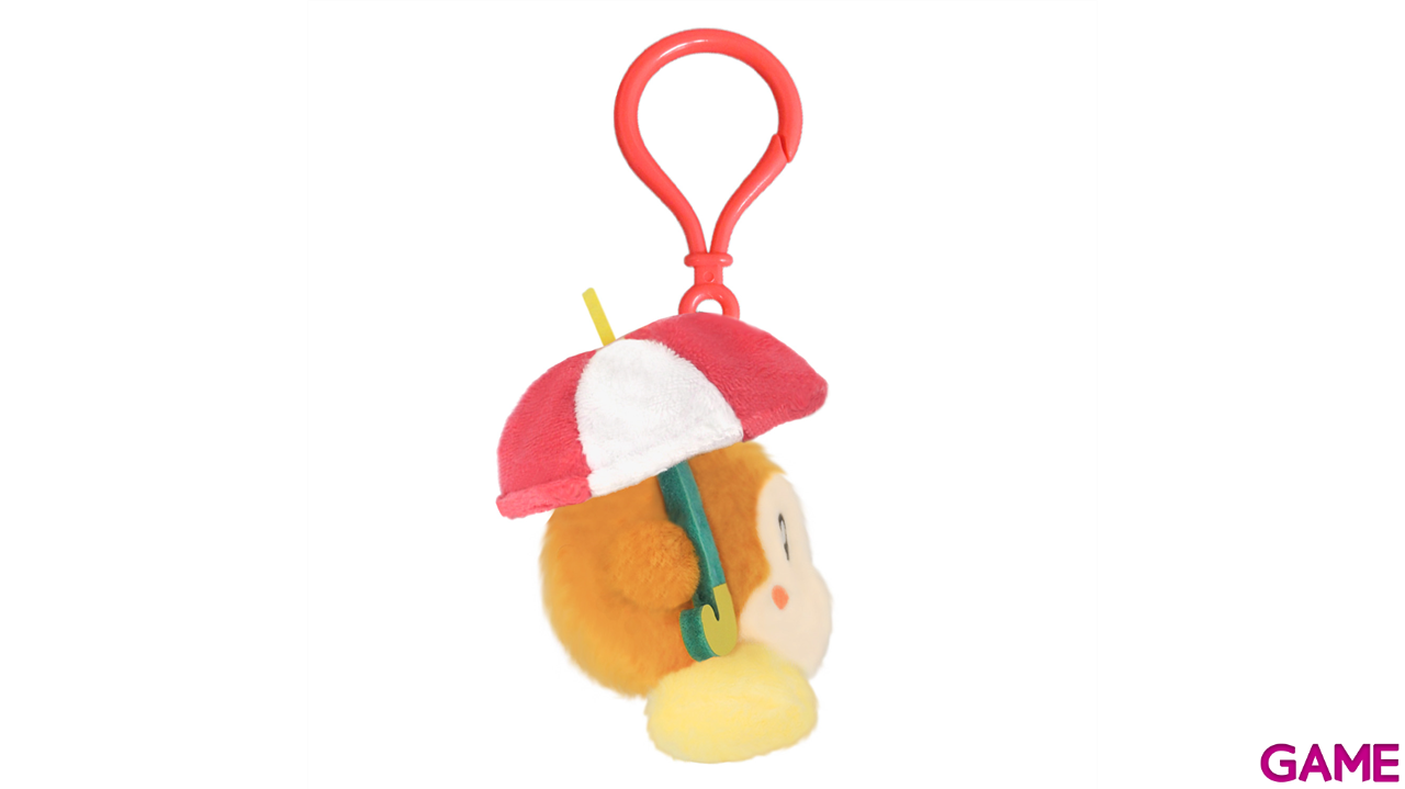 Colgante 3D de peluche Parasol Waddle Dee para bolsos y mochilas-1