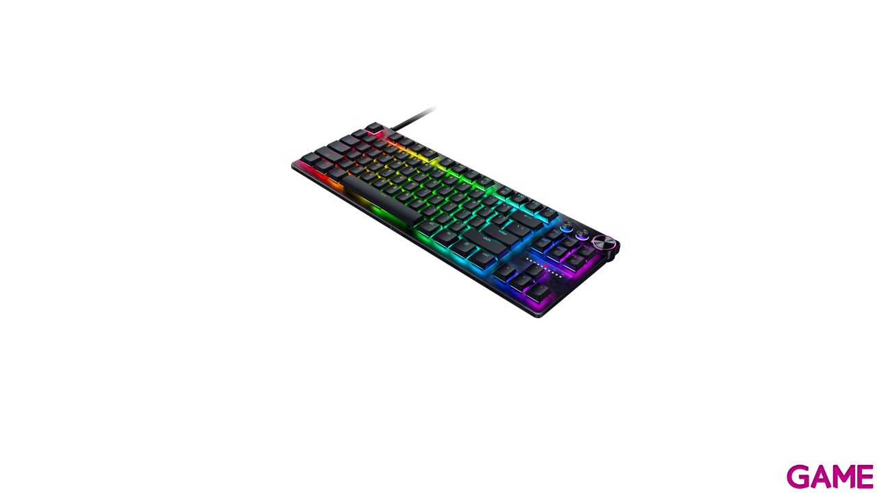 Razer Huntsman V3 Pro Low-profile Tenkeyless 8KHz - US Layout - Teclado Gaming-9