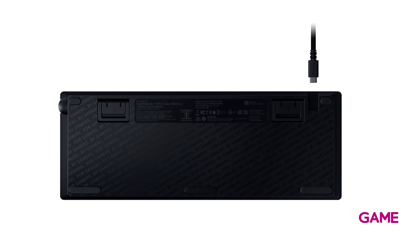 Razer Huntsman V3 Pro Low-profile Tenkeyless 8KHz - US Layout - Teclado Gaming-1