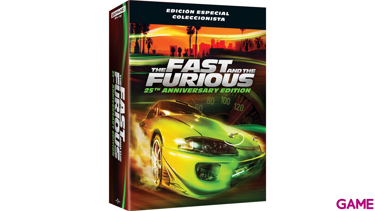 Fast & Furious 4K + BD Edición Steelbook UCE 25º Aniversario-2