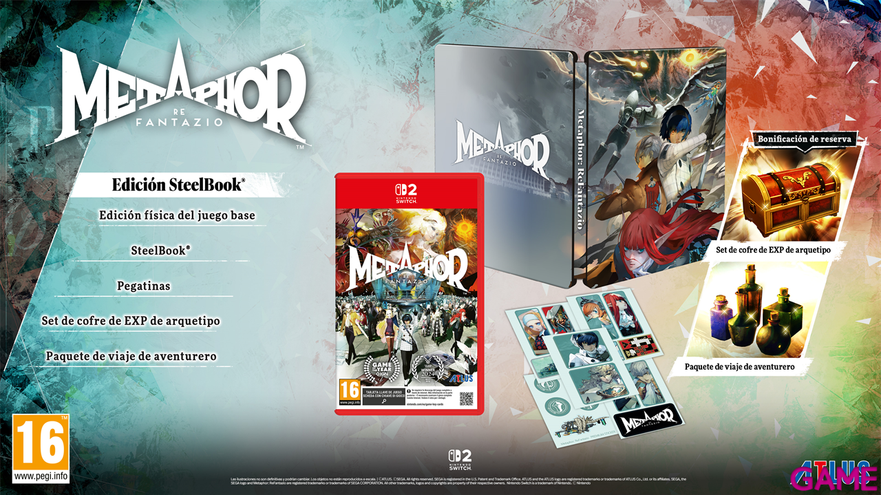 Metaphor Refantazio Steelbook Edition-6