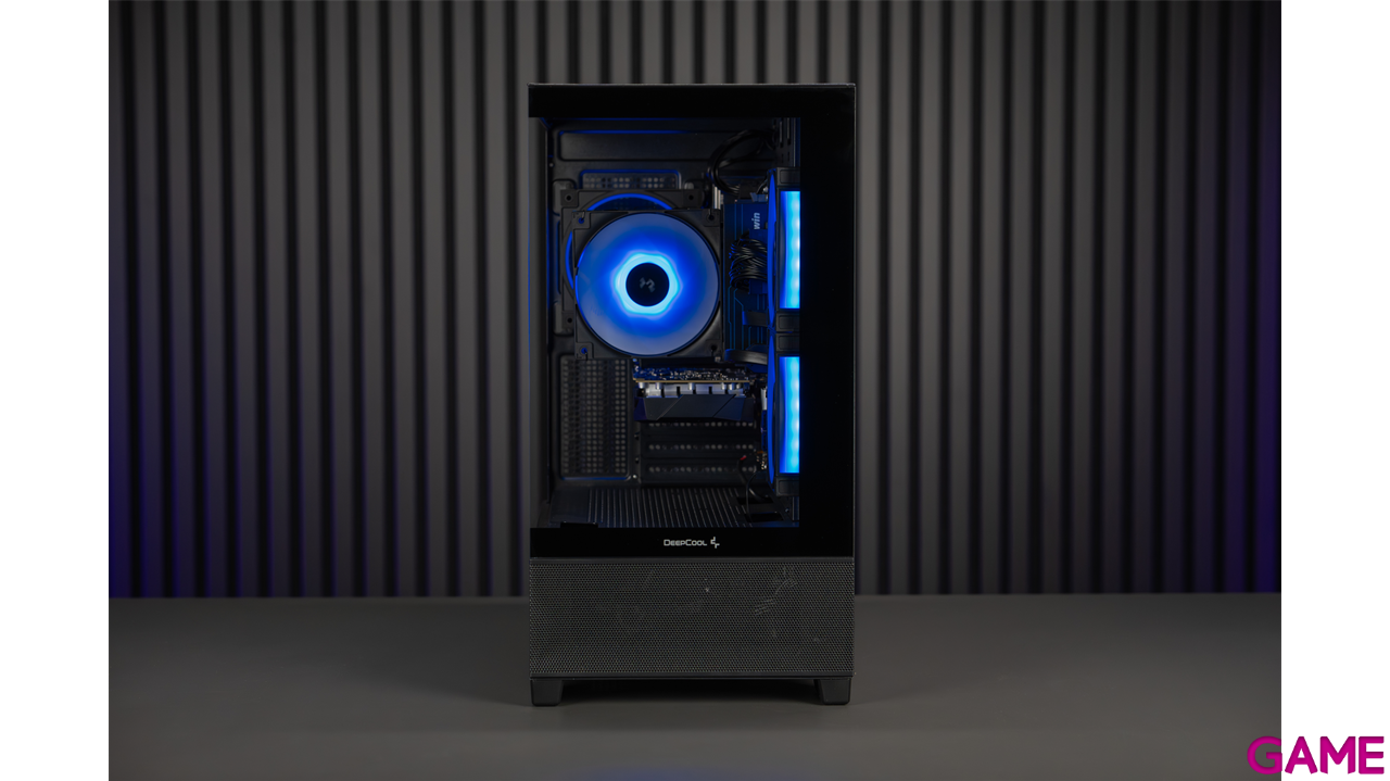 GamePc DeepCool-C Intel I5-12400F/16gb/512Gb Ssd/Rtx 3050-6Gb/FreeDos- Sobremesa Gaming-9