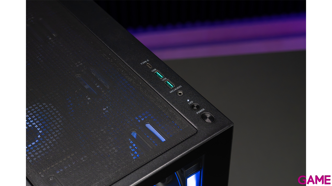 GamePc DeepCool-C Intel I5-12400F/16gb/512Gb Ssd/Rtx 3050-6Gb/FreeDos- Sobremesa Gaming-10