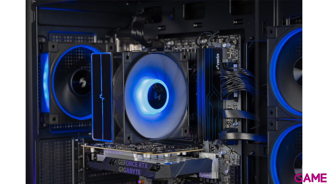 GamePc DeepCool-C Intel I5-12400F/16gb/512Gb Ssd/Rtx 3050-6Gb/FreeDos- Sobremesa Gaming-0